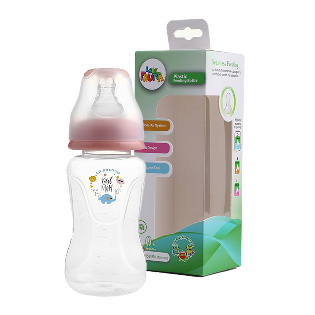 La Frutta PP Comfort Feeding Bottle 160ml +0Months - Beige