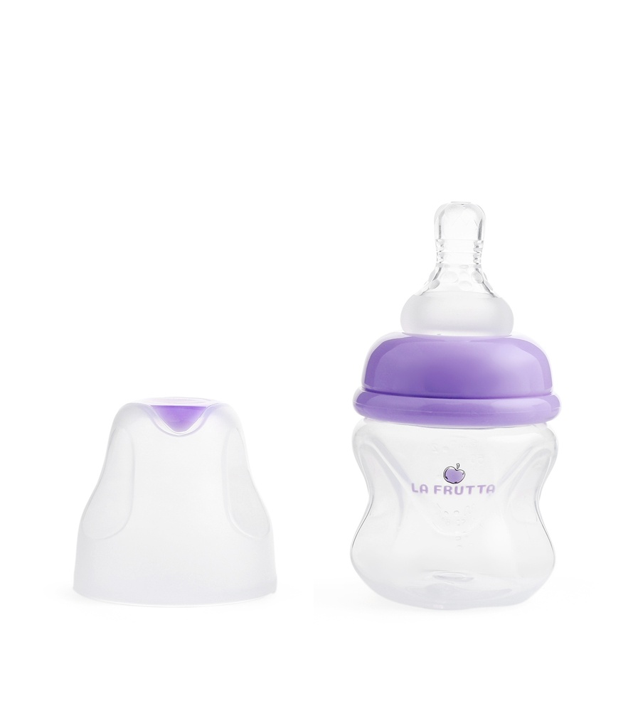 La Frutta PP Comfort Feeding Bottle 60ml +0Months - Purple