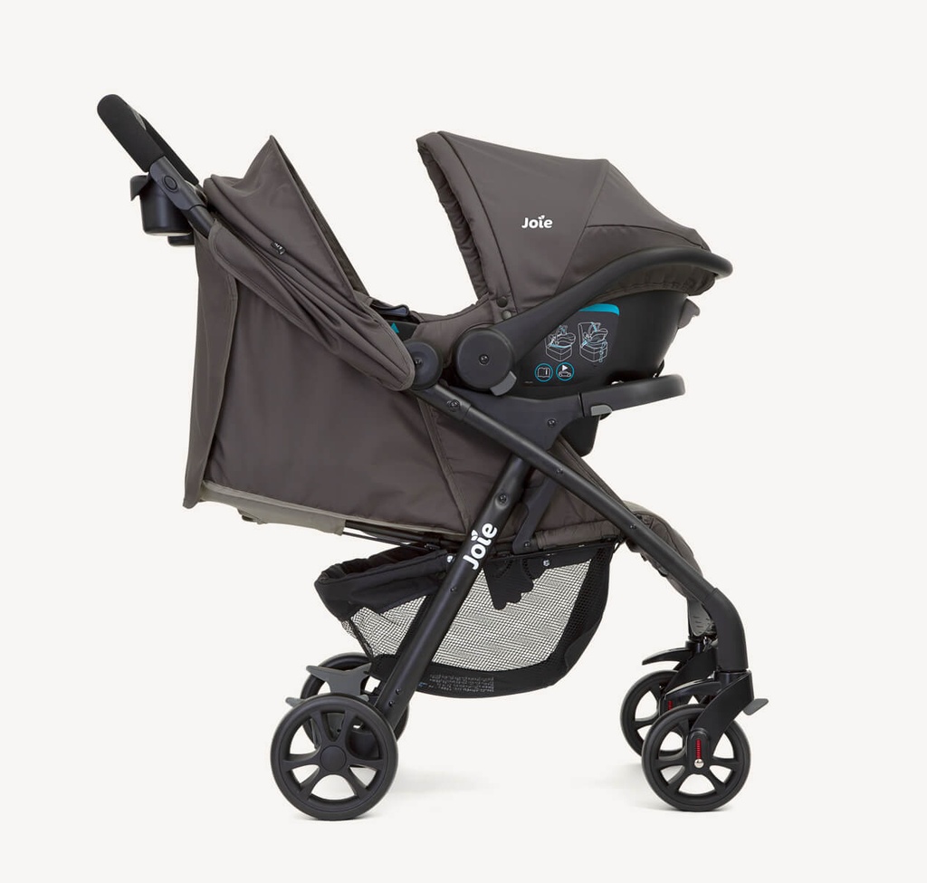 Joie muze lx Travel System Dark Pewter 