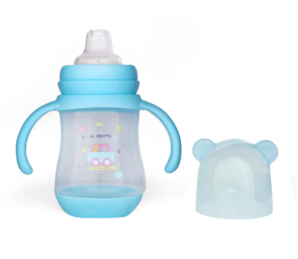 La Frutta Training Cup with Handles 180ml +3Months - Blue