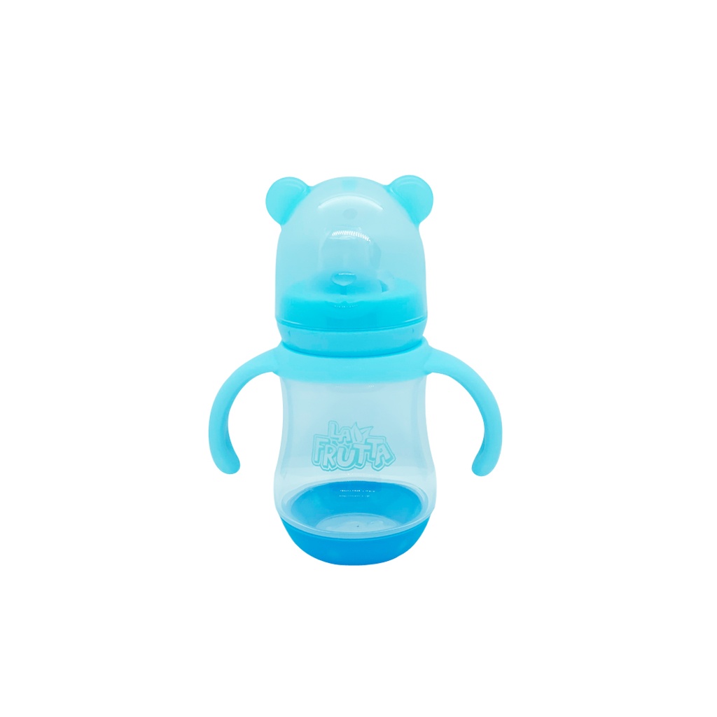 La Frutta Training Cup with Handles 180ml +3Months - Blue