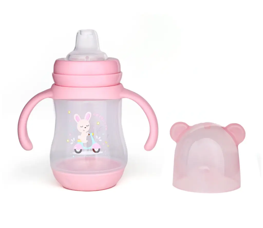 La Frutta Training Cup with Handles 180ml +3Months - Pink