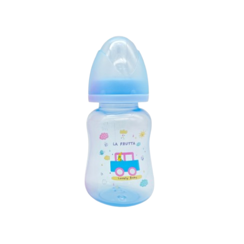 La Frutta Pink & Blue PP Feeding Bottle 150ml 0-6Months - Blue