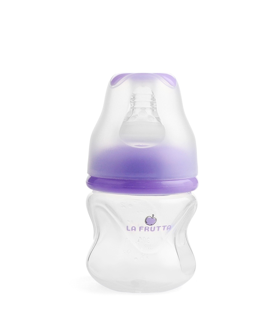 La Frutta PP Comfort Feeding Bottle 60ml +0Months - Purple