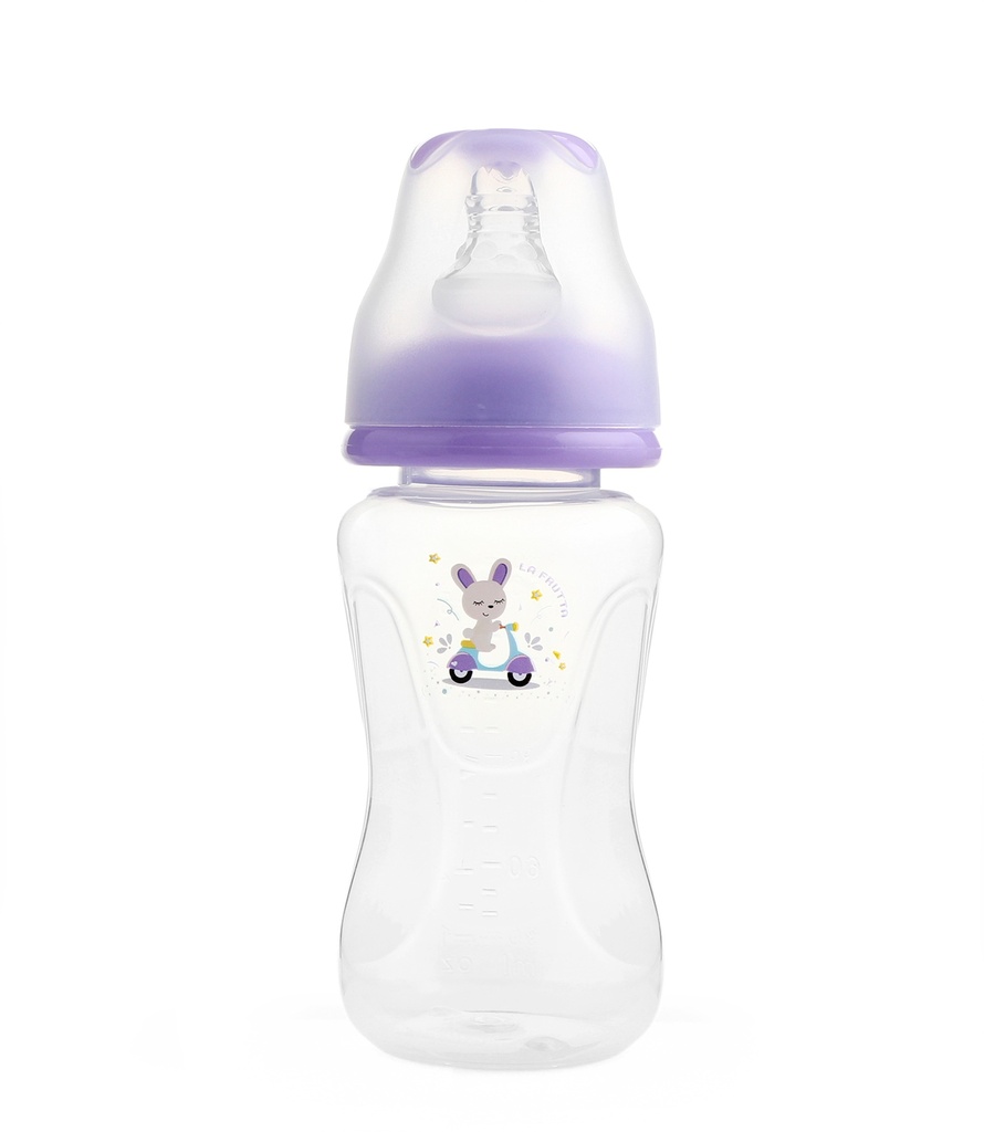 La Frutta PP Comfort Feeding Bottle 160ml +0Months - Purple