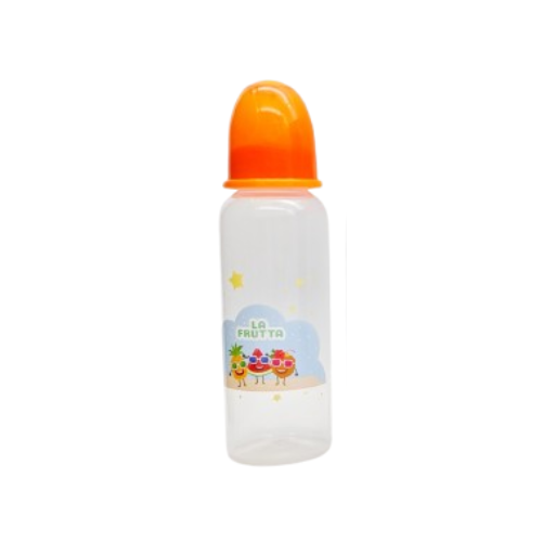 La Frutta PP Classic Feeding Bottle 240ml +4months - Orange 