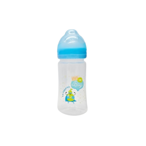 La Frutta Wide Neck PP Bottle 220ml +4months - Blue