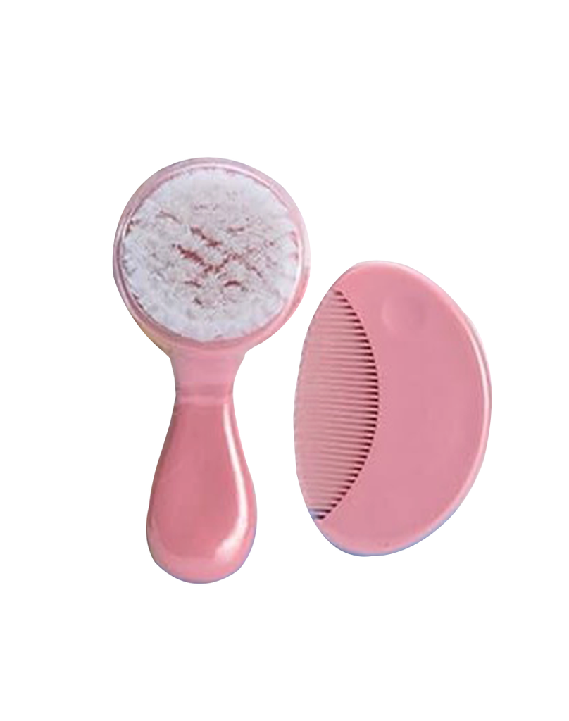 La Frutta Prime Comb & Brush Set - Pink