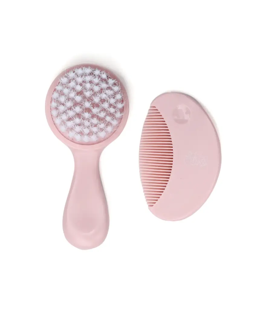 La Frutta Prime Comb & Brush Set - Pink