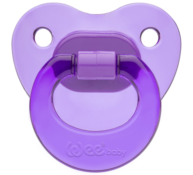 Wee baby Candy Orthodontic Soother 0-6Months - Purple