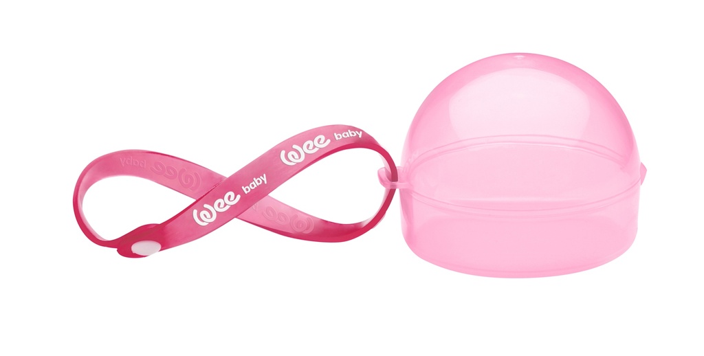 Wee Baby Soother Protector Case - Pink