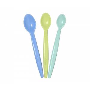 Wee Baby Triple Set of Feeding Spoons - Blue
