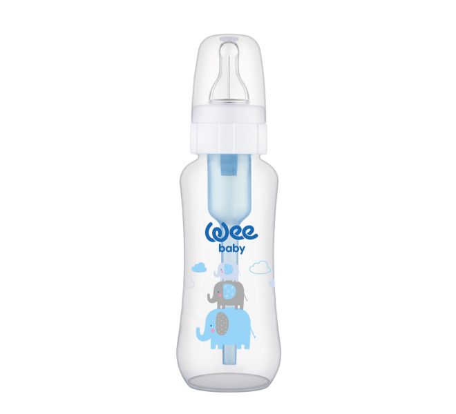 Wee Baby Anti-colic PP Bottle 240ml  0-6Months - White