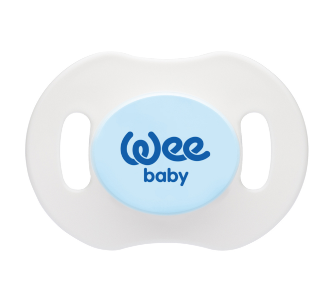 Wee Baby Night Soother 0-6Months with cover - Blue