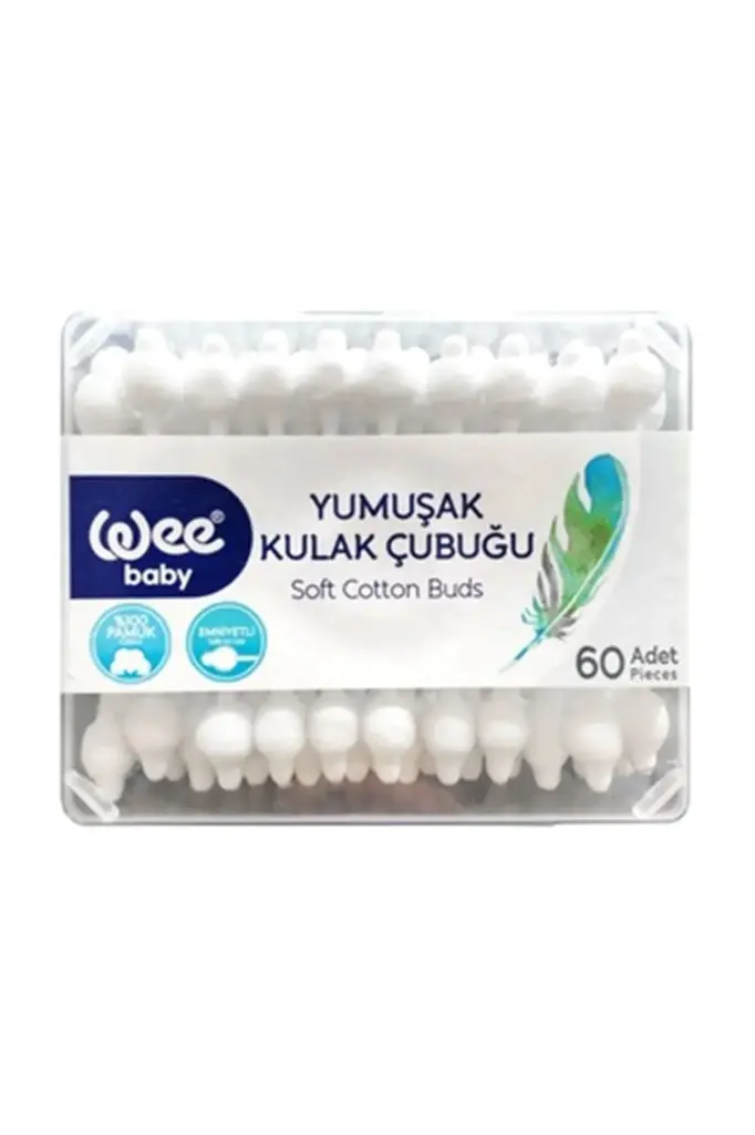 Wee Baby Safe Cotton Buds
60 pieces