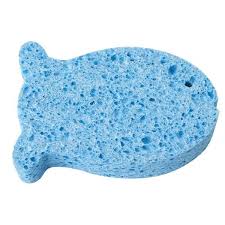 Wee Baby Bath Sponge - Blue