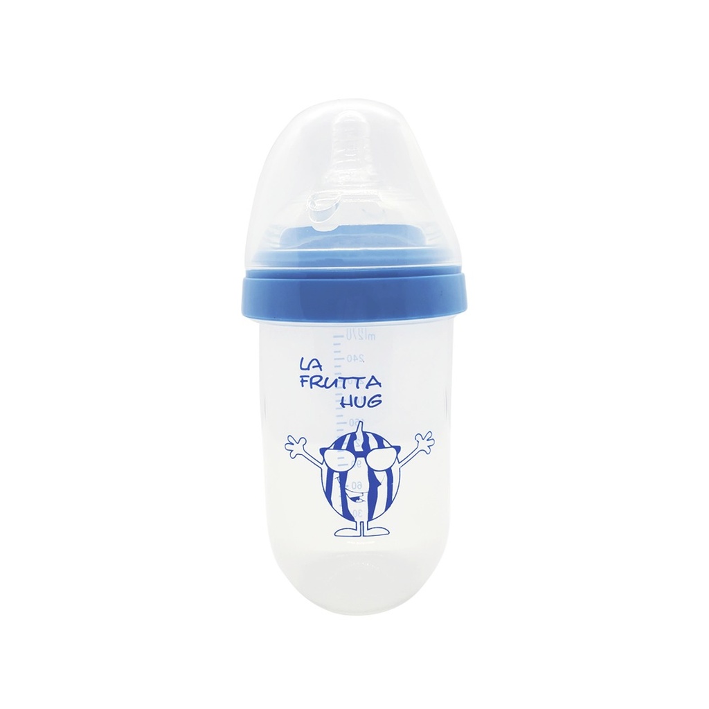 La Frutta Natural Feeding Bottle 270ml 0-6Months - Blue