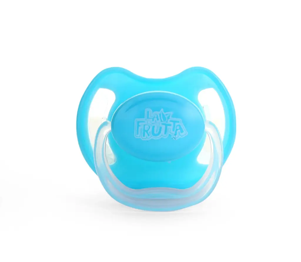 La Frutta Pacifier With cover 0-6Months - Blue