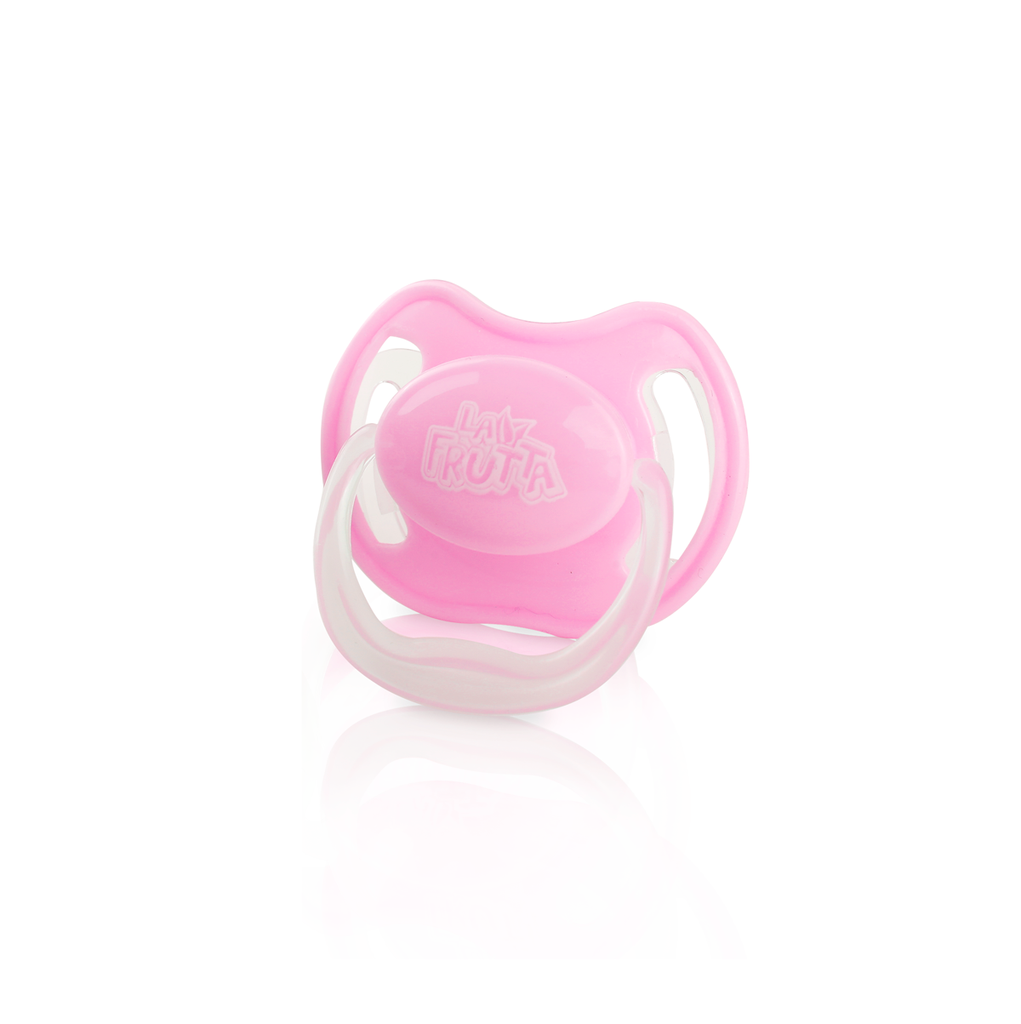 La Frutta Pacifier With Cover +18Months - Pink