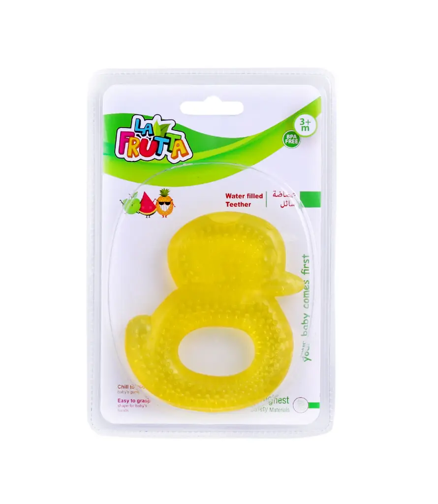 La Frutta Water Filled Teether - Duck Shape