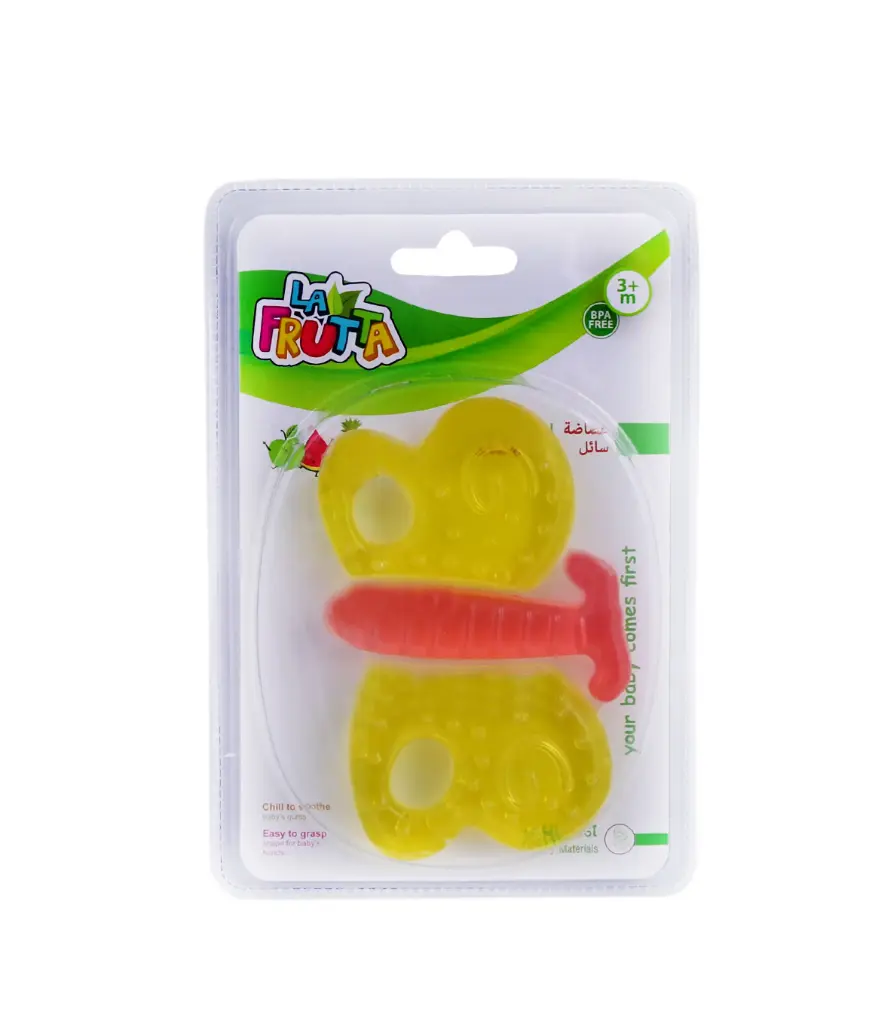 La Frutta Water Filled Teether - Yellow