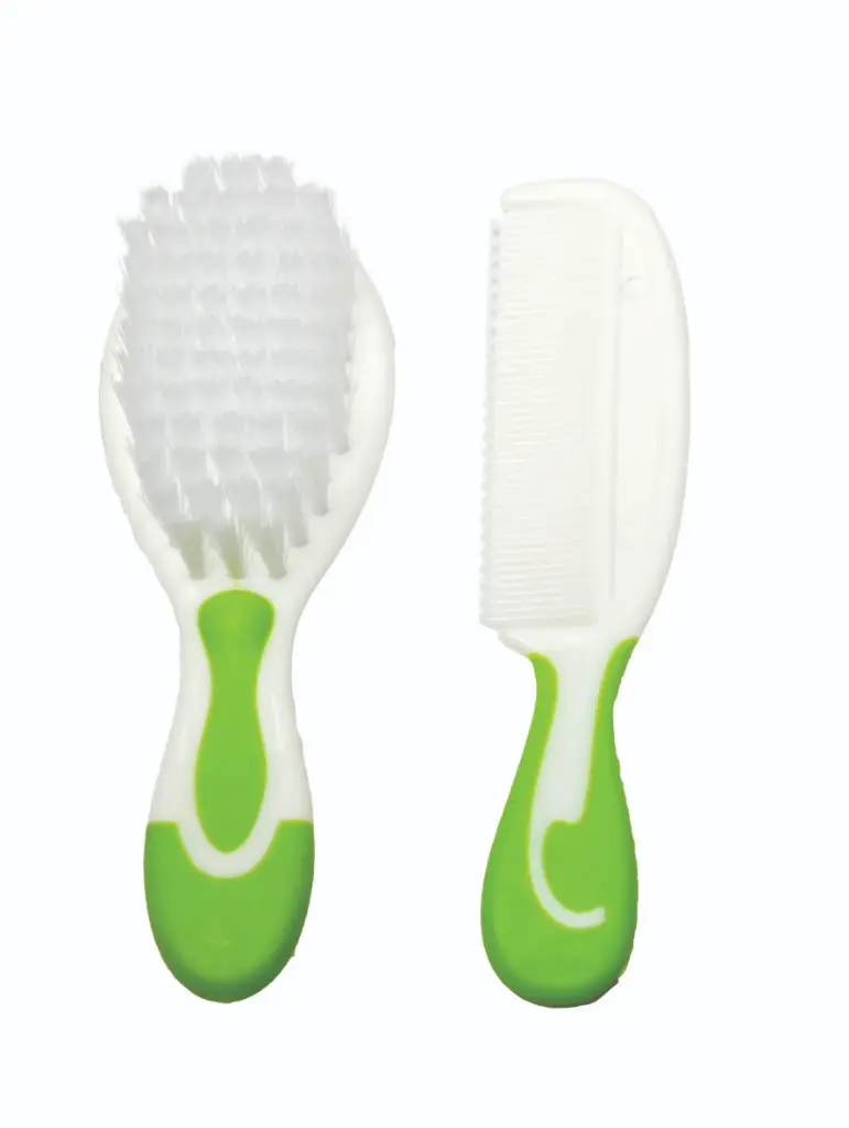 La Frutta Comb & Brush Set - Green