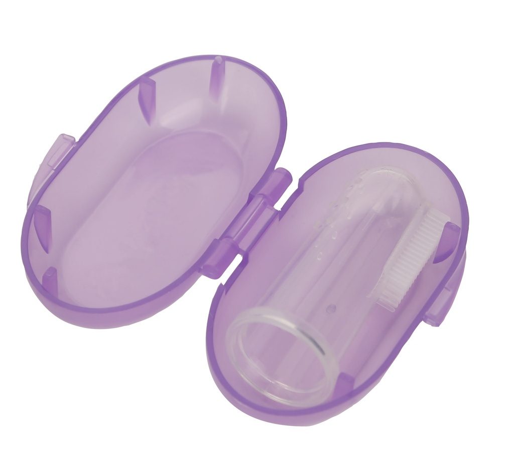 La Frutta Finger Silicone Brush Small - Purple