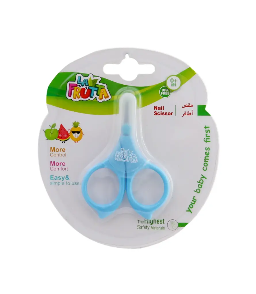 La Frutta Baby Nail Scissors - Blue