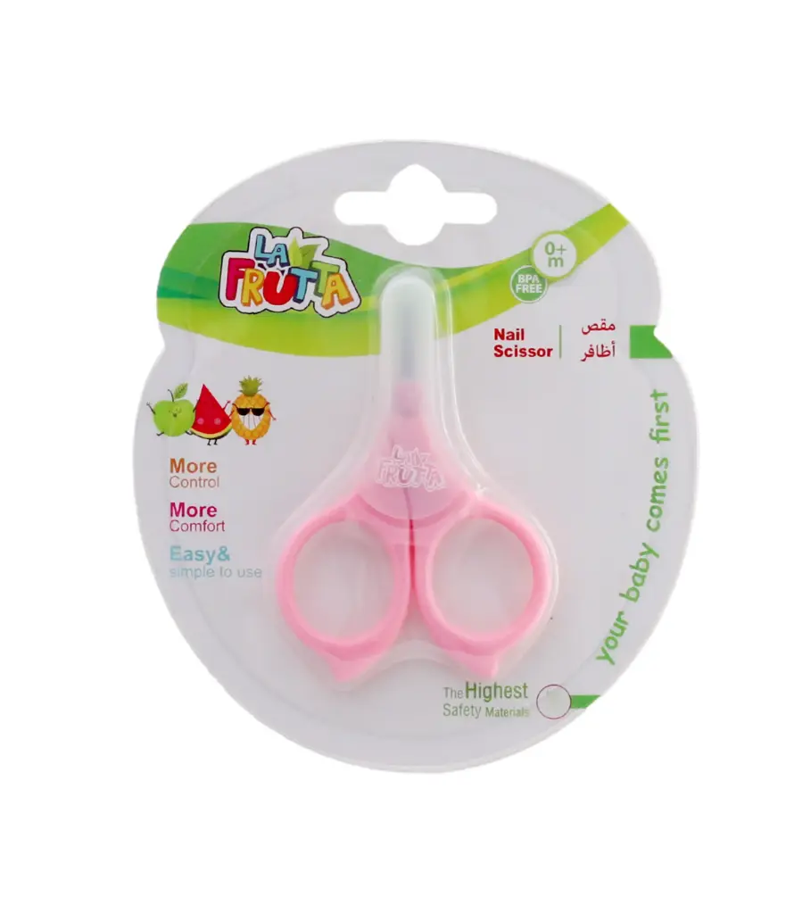 La Frutta Baby Nail Scissors - Pink