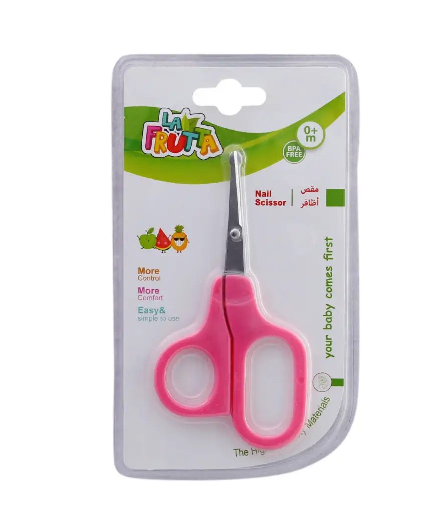 La Frutta Baby Nail Scissors - Pink