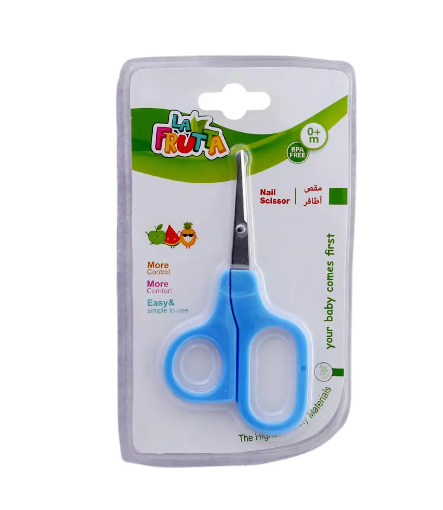 La Frutta Baby Nail Scissors - Blue 