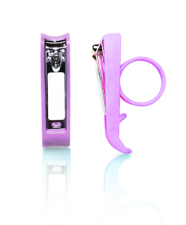 La Frutta Nail Clipper with Ring - Pink