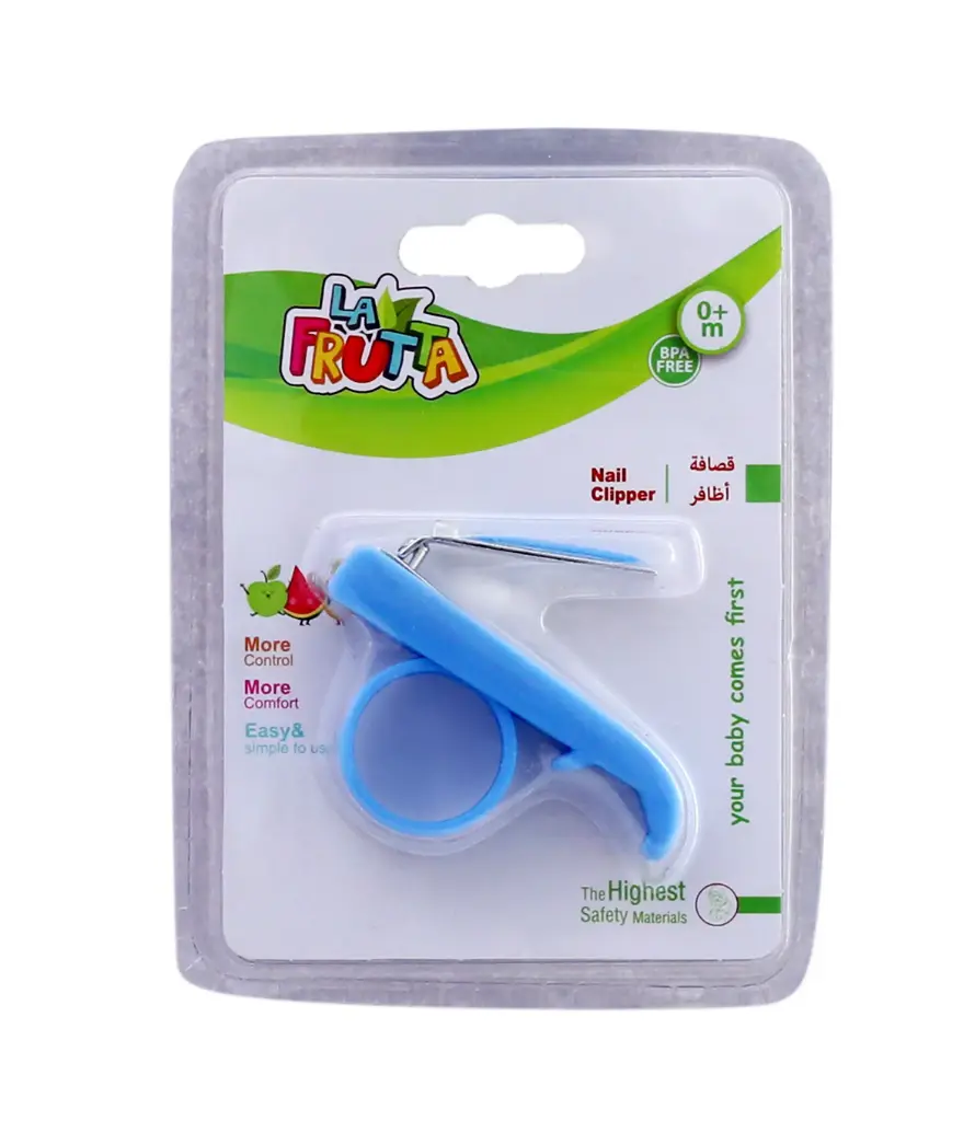 La Frutta Nail Clipper with Ring - Blue