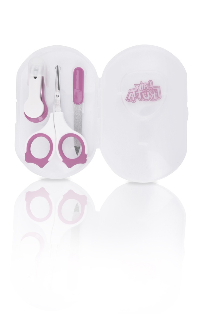 La Frutta Nail Scissors & Clipper Set with case - Pink