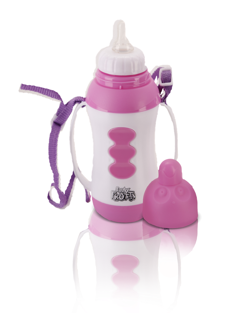 La Frutta Thermal Feeding Bottle - Pink