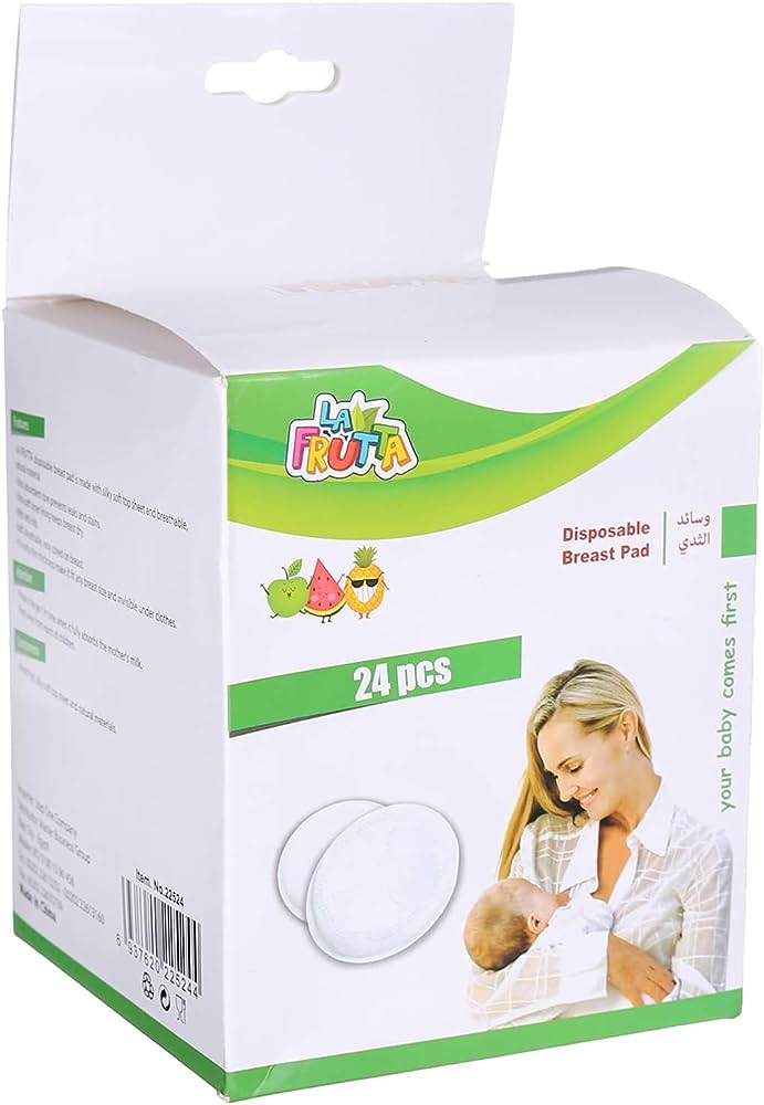 La Frutta Breast Pads 24pieces - Cotton