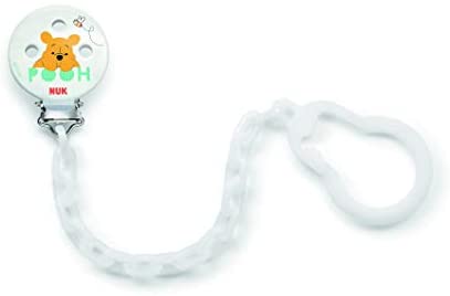 Nuk Pacifier Chain Pooh - White
