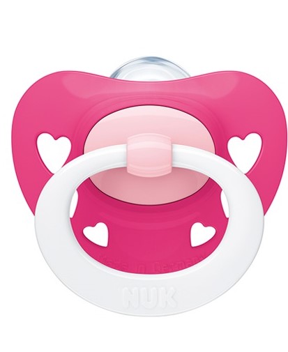 NUK Signature Pacifier 6-18Months - Pink