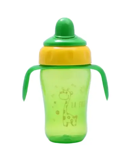 [22414+] La Frutta Sippy Cup with Handles 270ml +8 Months - Green