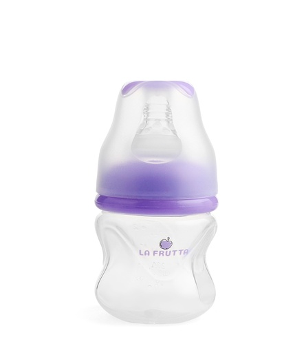 [22053+] La Frutta PP Comfort Feeding Bottle 60ml +0Months - Purple