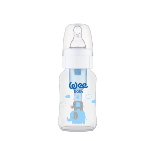 [8690797102944] Wee Baby Anti-colic PP Bottle 150ml  0-6Months - White