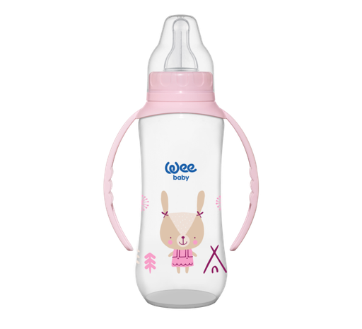 [8690797107451] Wee Baby PP Feeding Bottles With Grip 270 ml 6-18Months