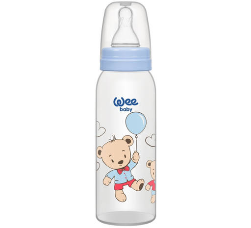 [6222027102947] Wee Baby Classic Feeding Bottle 250ml 0-6Months - Blue