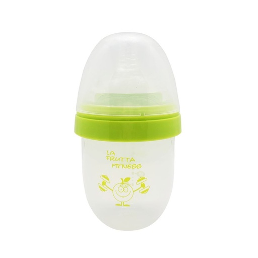 [6222027106297] La Frutta Natural Feeding Bottle 180ml 0-6Months - Green