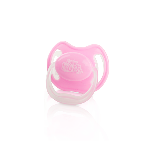 [6937620222274] La Frutta Pacifier With cover +6Months - Pink