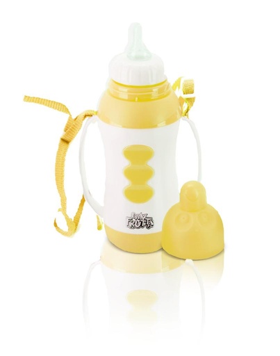 [6222027107836] La Frutta Thermal Feeding Bottle - Yellow