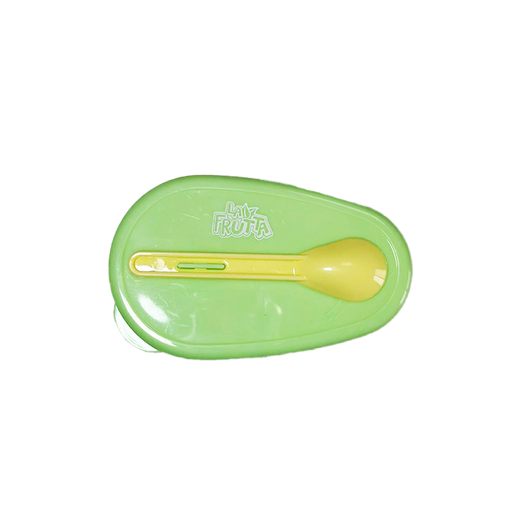 [22561/] La Frutta Baby Bowl with Spoon - Green 
